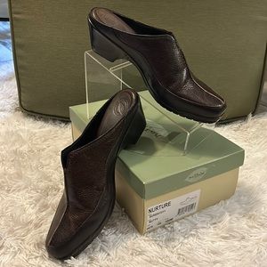 Nurture clogs- super comfortable- wore around the house